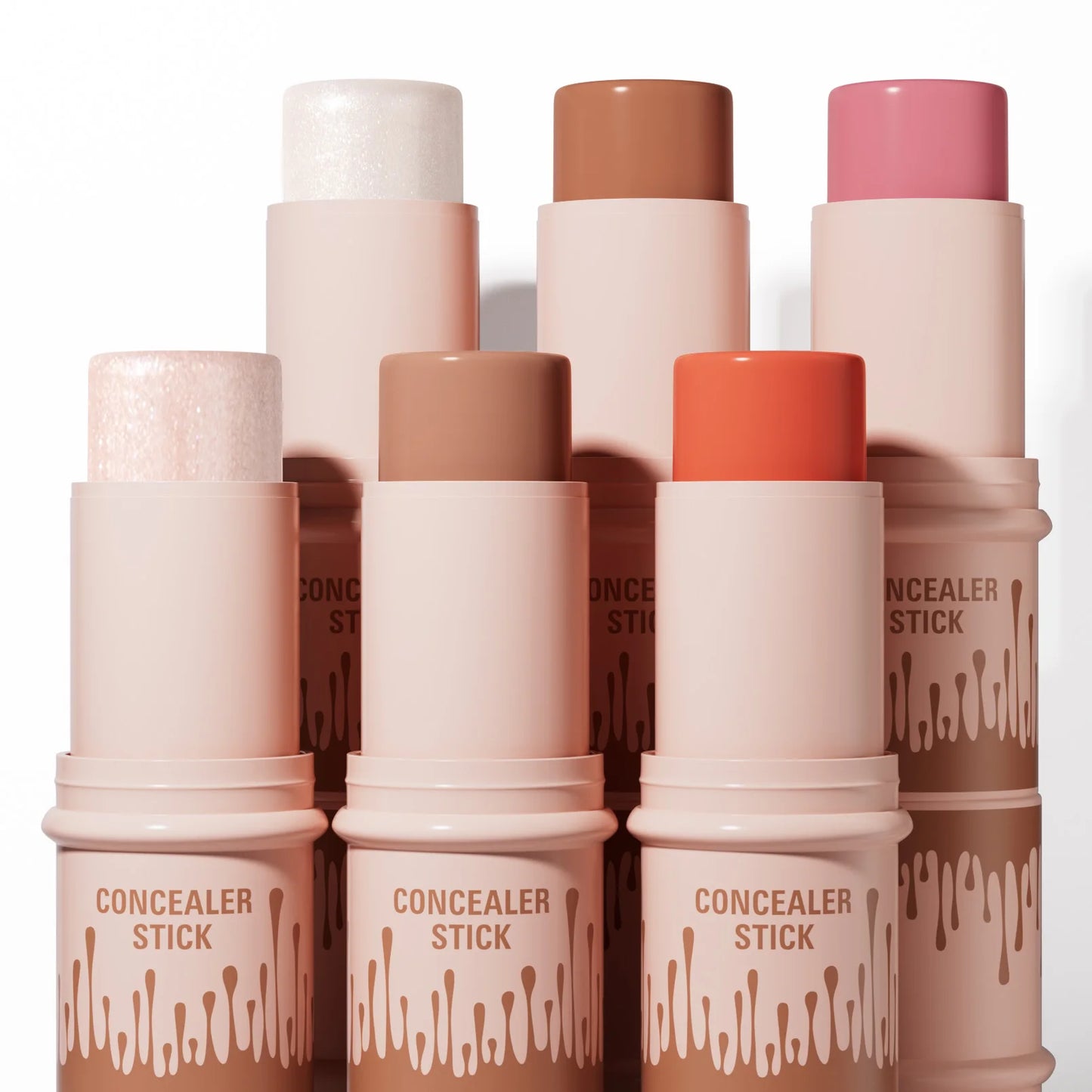 All-in-One Contour & Glow Stick – Sculpt, Brighten, Blush & Conceal with One Swipe! - Beauty & Beyond