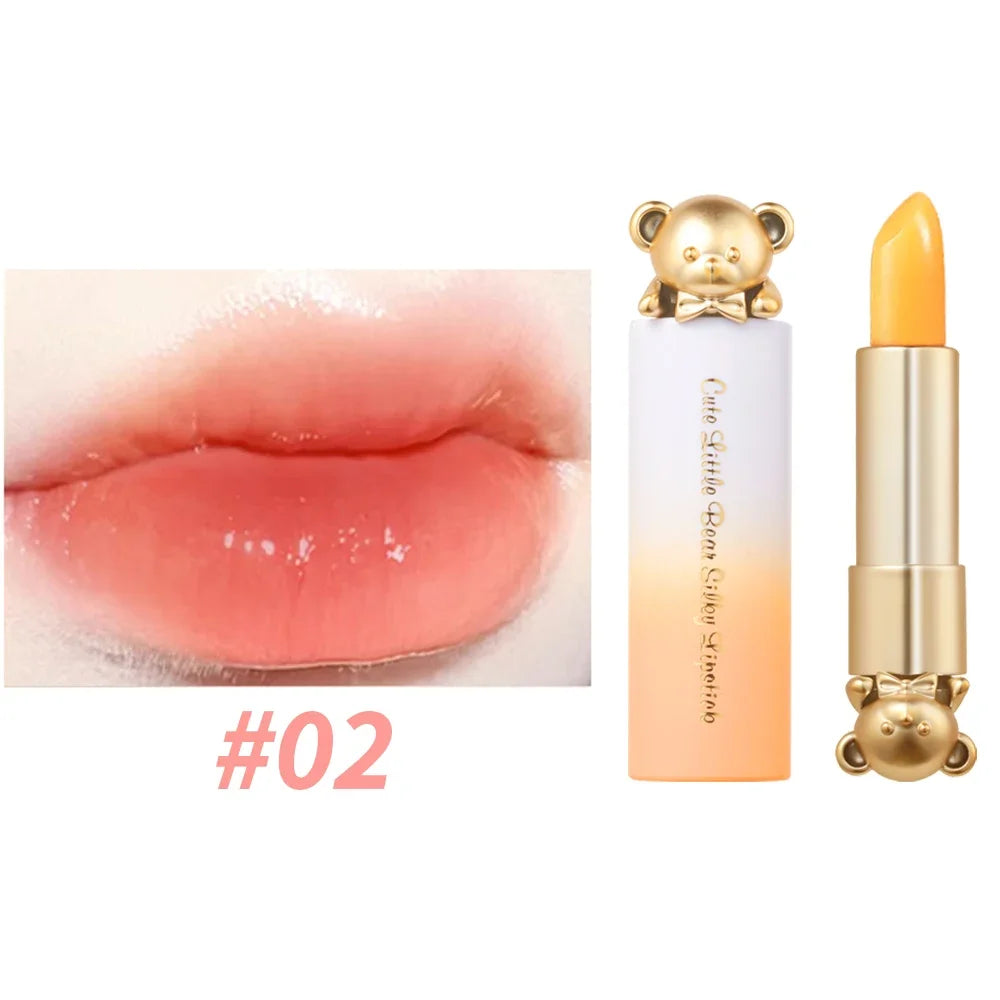 MACKANDY Color-Changing Lip Balm – Moisturizing Beeswax with Vitamin E, Natural Lip Care Stocking Stuffer - Beauty & Beyond
