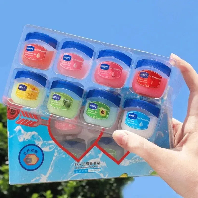 4/6/8pcs Moisturizing Lip Balm Set - Whitening, Natural Plant Base, Lip Care & Moisturizer - Beauty & Beyond