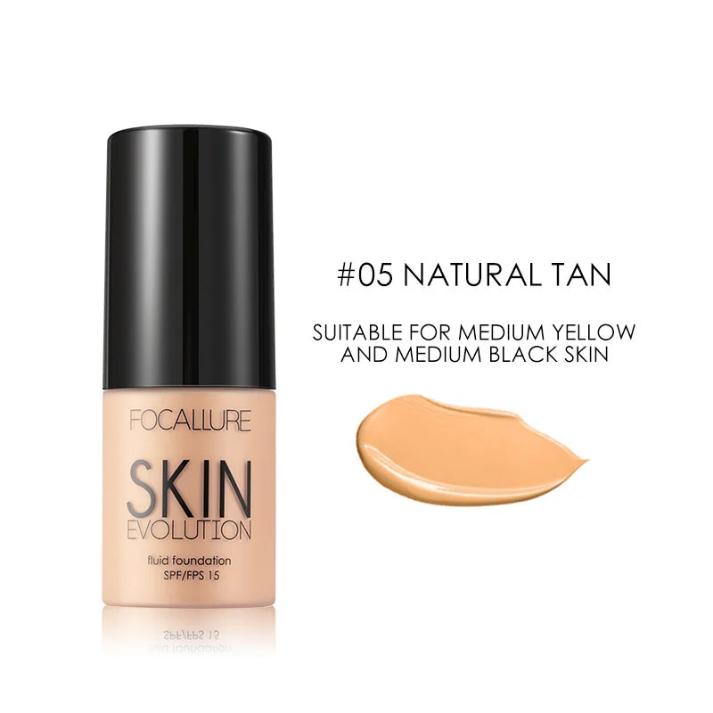 Nude Makeup Foundation – Waterproof, Blemish Cover, Oil-Control, Brightening BB Cream