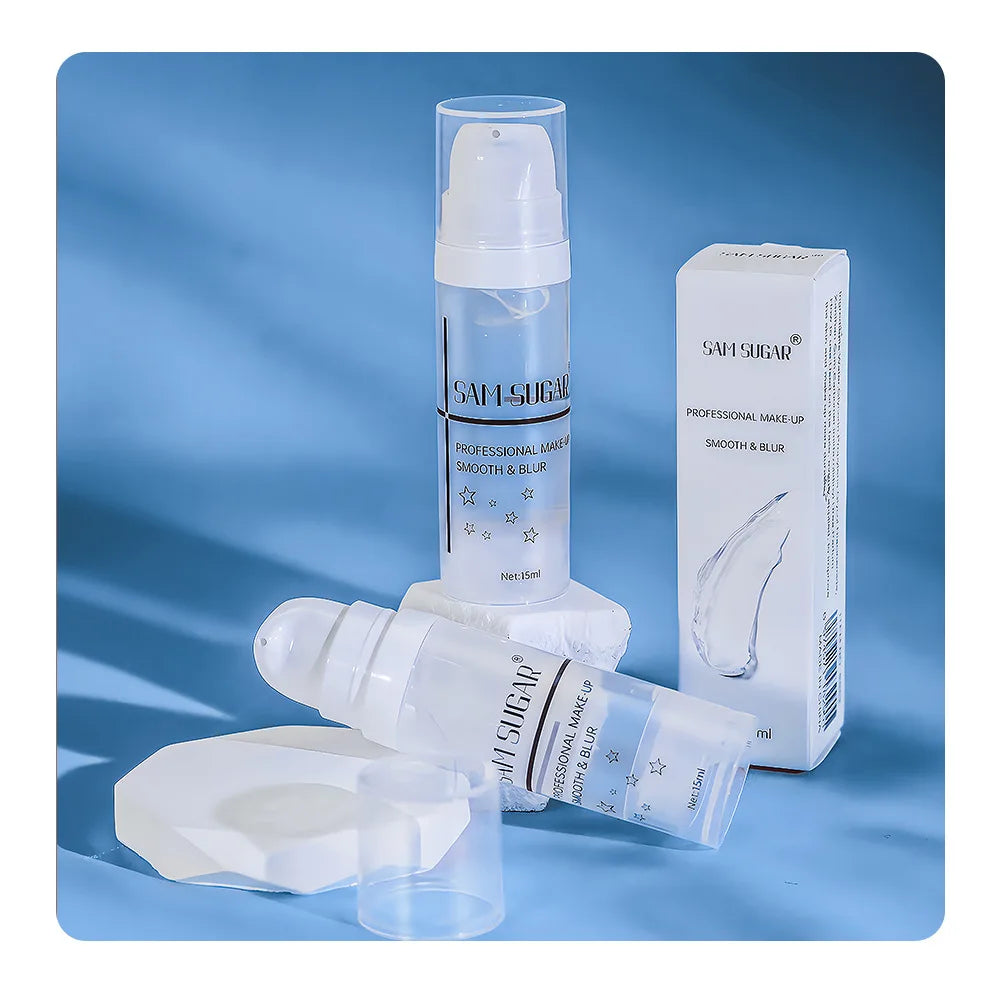 SAM SUGAR Invisible Pore Primer – Lightweight & Hydrating | Long-Lasting Oil Control & Brightening Base