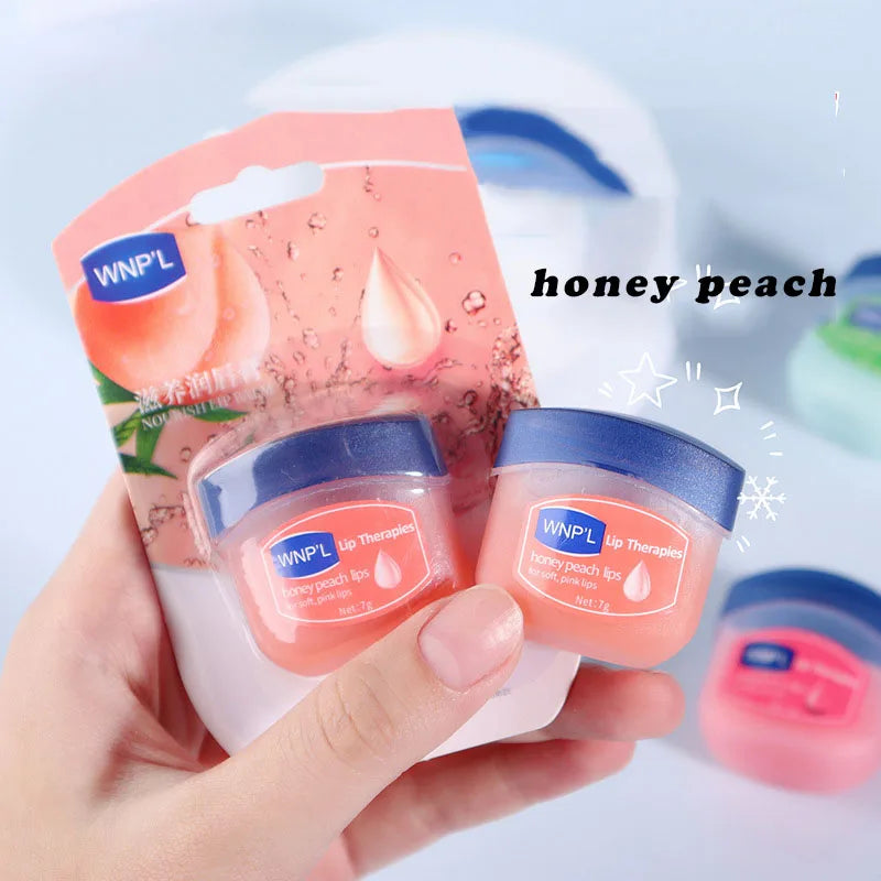Natural Lip Balm – Moisturizing Lipstick Base & Lip Care | Anti-Cracking Jelly Formula (1–8 PCs)