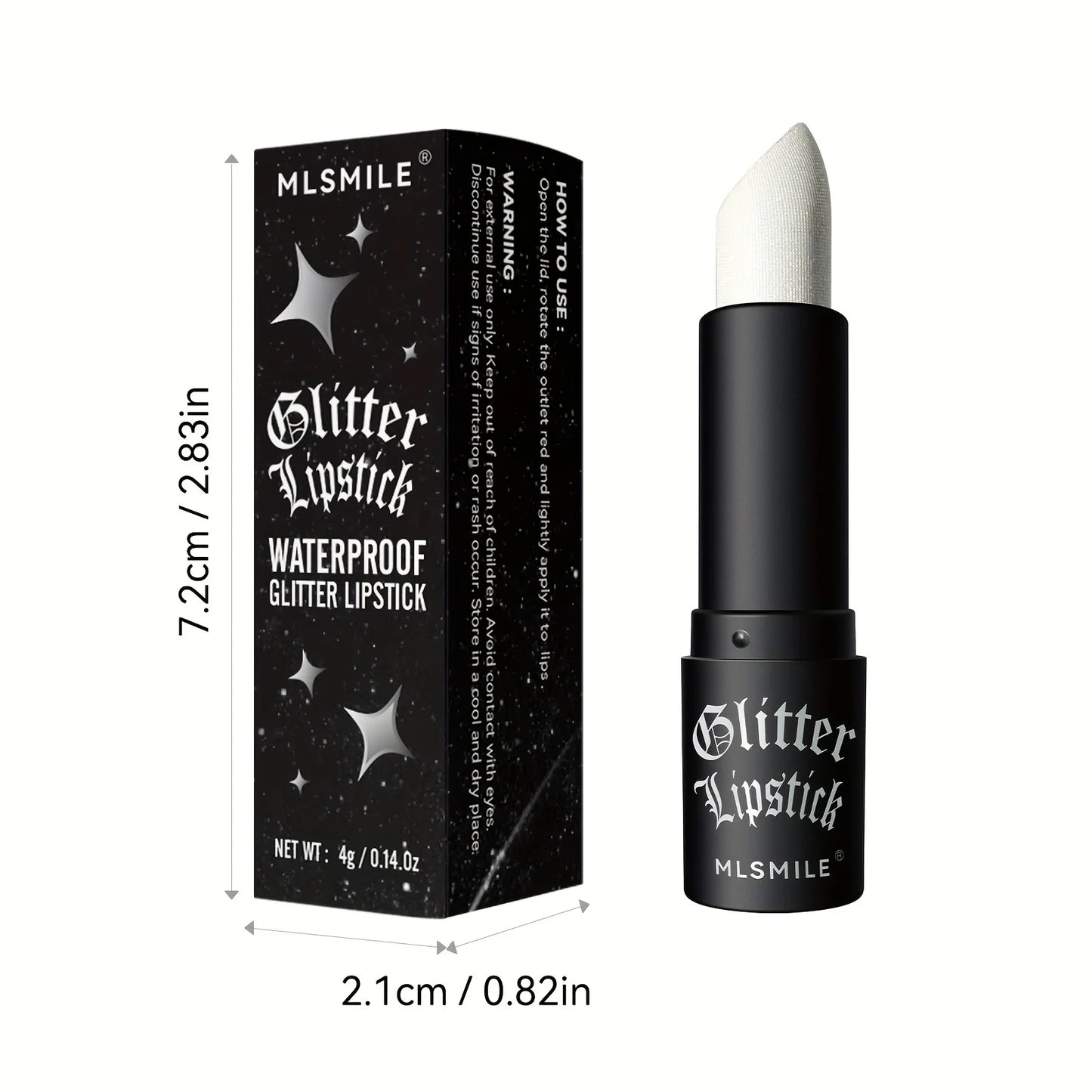 7-Color Glitter Lipstick – Hydrating & Sparkling Shine | Non-Stick, Metallic Finish Lip Makeup