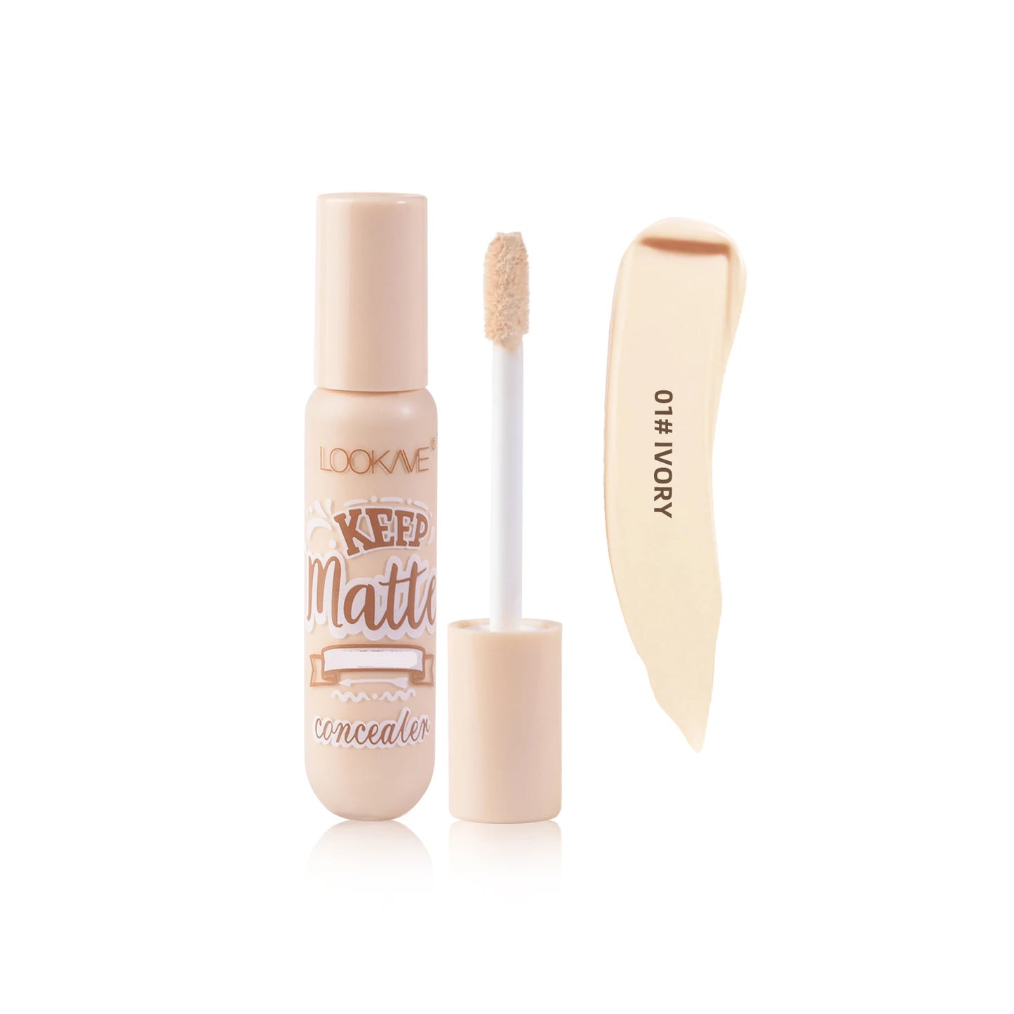 Liquid Concealer Stick Foundation – 6 Colors, Moisturizing, Full Coverage, Matte
