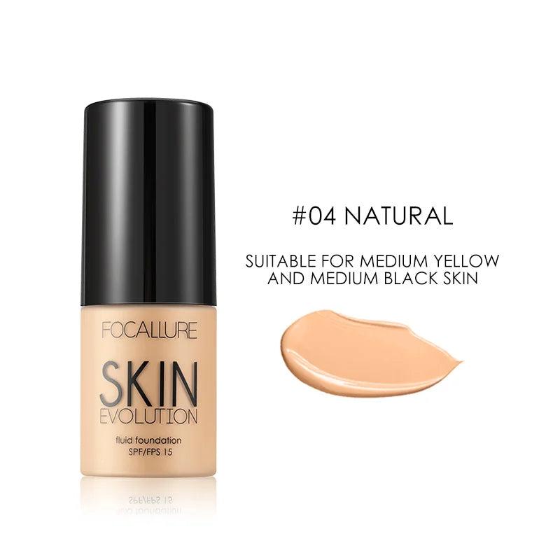 Nude Makeup Foundation – Waterproof, Blemish Cover, Oil-Control, Brightening BB Cream