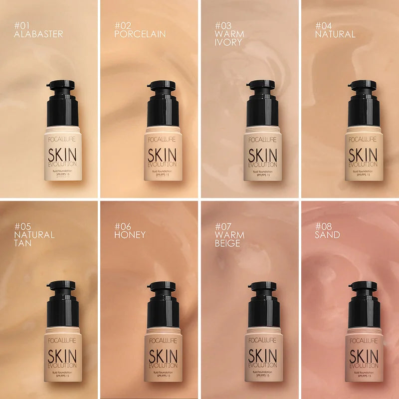 Nude Makeup Foundation – Waterproof, Blemish Cover, Oil-Control, Brightening BB Cream