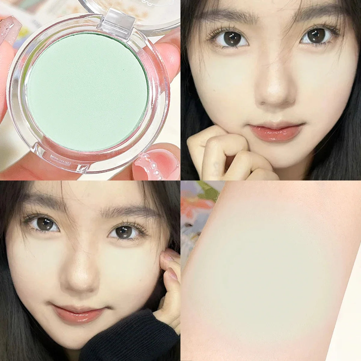 Monochrome Matte Blush – Whitening Effect, Natural Nude Shades, Soft Smudge Finish, Vitality Glow - Beauty & Beyond