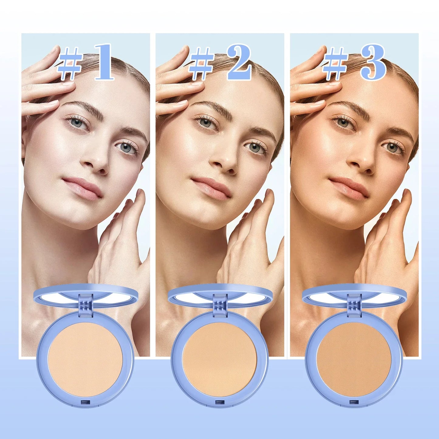 Face Setting Powder - Oil Control, Invisible Pores, Waterproof, Matte, Long Lasting
