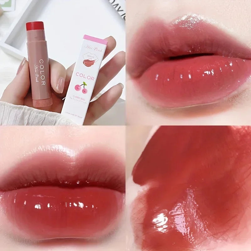 Tinted Lip Balm – Moisturizing Lipstick & Lip Line Smoother | Anti-Dry, Anti-Crack Hydrating Formula