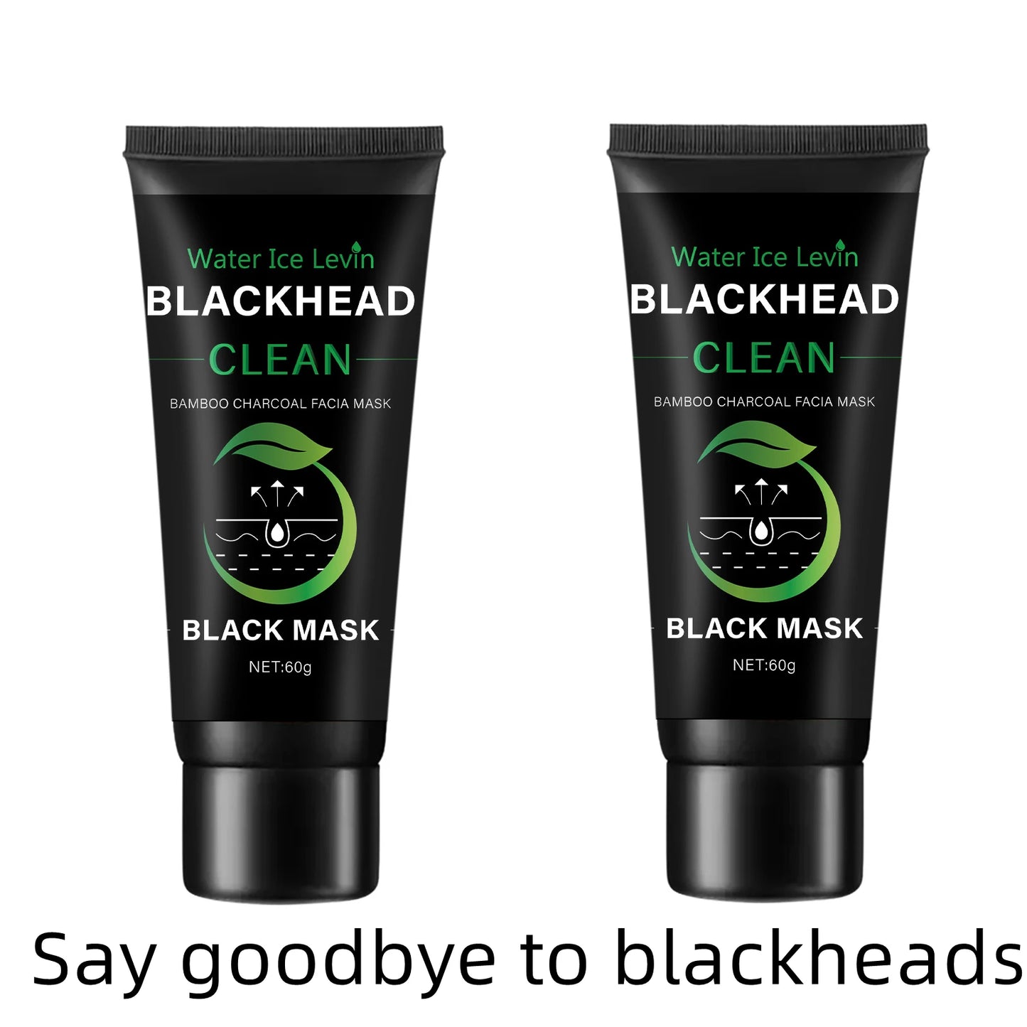 Bamboo Charcoal Mask - Blackhead Removal, Deep Cleansing, Exfoliating Treatment - Beauty & Beyond