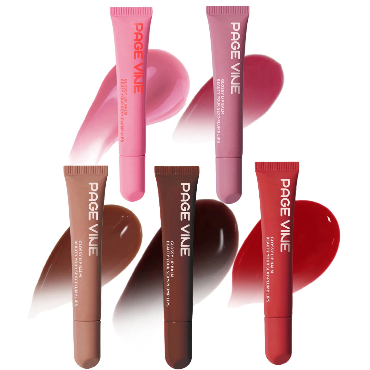 Moisturizing Phone Case Lip Gloss – Concentrated Raspberry Jelly, Transparent Lip Gloss, Lipstick Toast - Beauty & Beyond