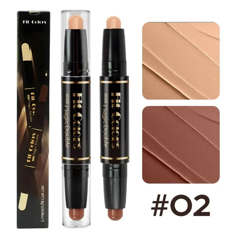 Highlighting & Bronzer Stick – Sculpt, Brighten & Perfect Your Face for a Flawless Look! - Beauty & Beyond