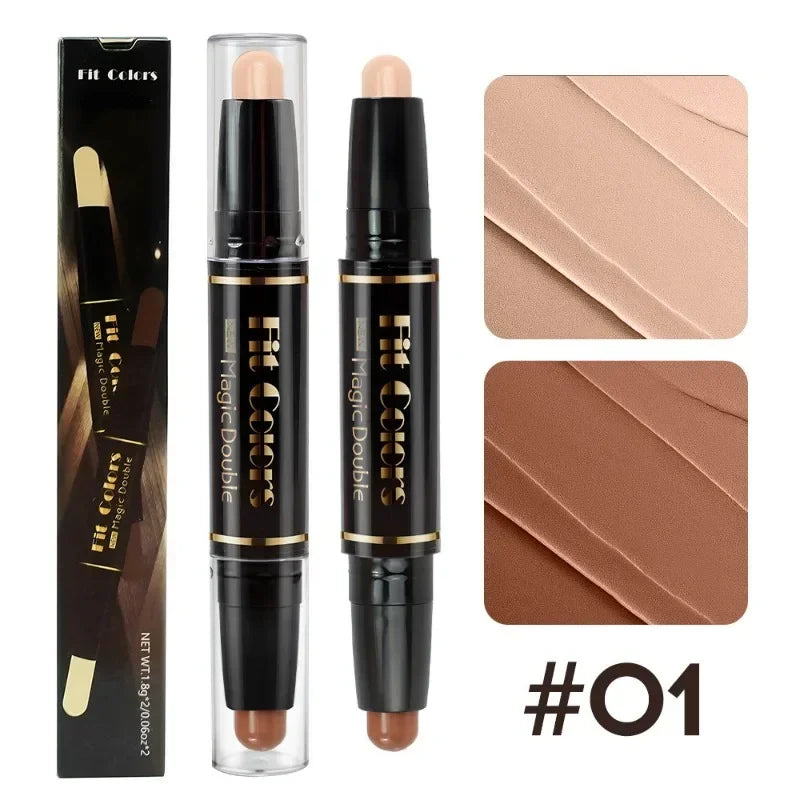 Highlighting & Bronzer Stick – Sculpt, Brighten & Perfect Your Face for a Flawless Look! - Beauty & Beyond