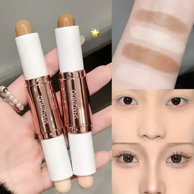 Highlighting & Bronzer Stick – Sculpt, Brighten & Perfect Your Face for a Flawless Look! - Beauty & Beyond