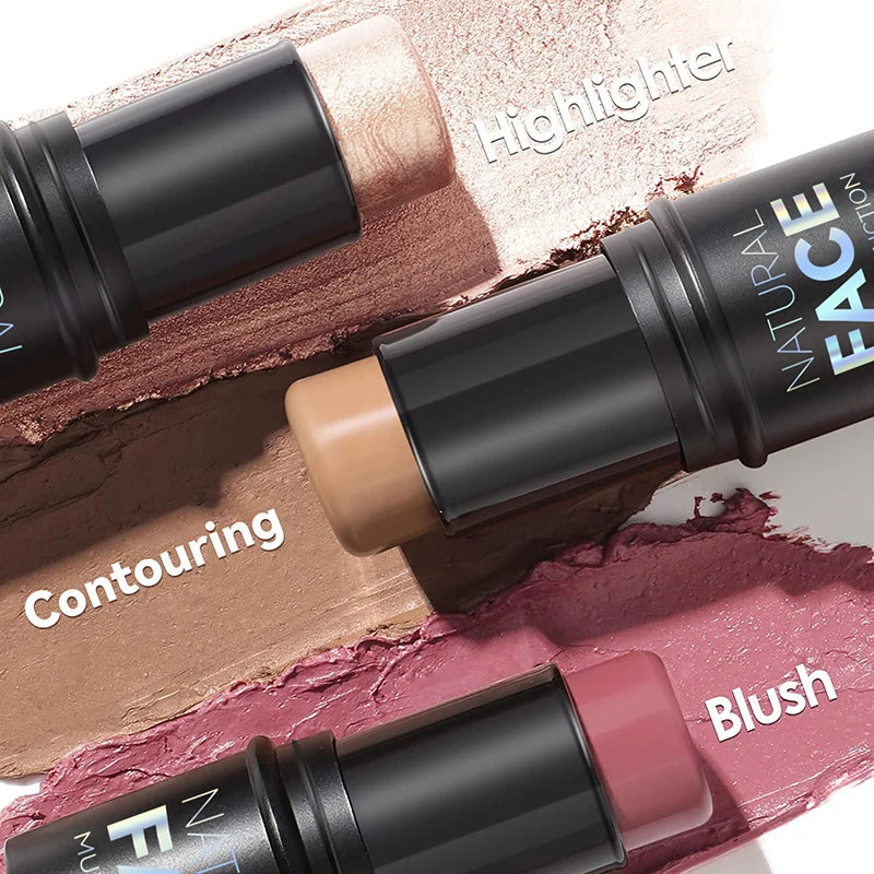 Face Pearl Stone Highlighter Stick – Lasting Contour, Shading & Stereoscopic Cheek Brightening! - Beauty & Beyond