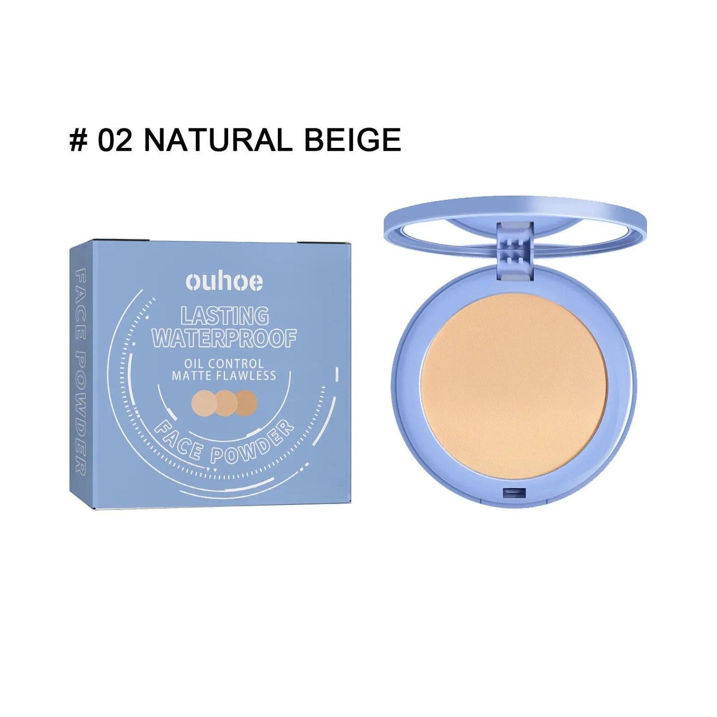 Face Setting Powder - Oil Control, Invisible Pores, Waterproof, Matte, Long Lasting