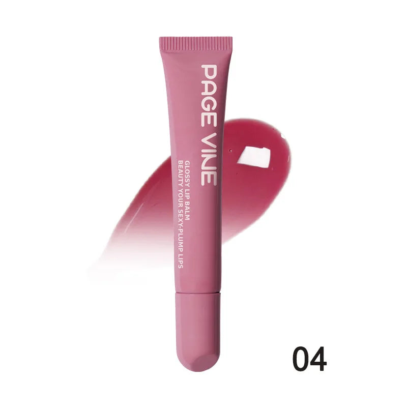 Moisturizing Phone Case Lip Gloss – Concentrated Raspberry Jelly, Transparent Lip Gloss, Lipstick Toast - Beauty & Beyond