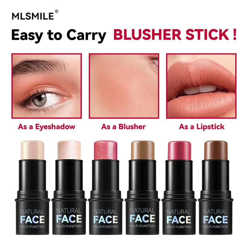 Face Pearl Stone Highlighter Stick – Lasting Contour, Shading & Stereoscopic Cheek Brightening! - Beauty & Beyond