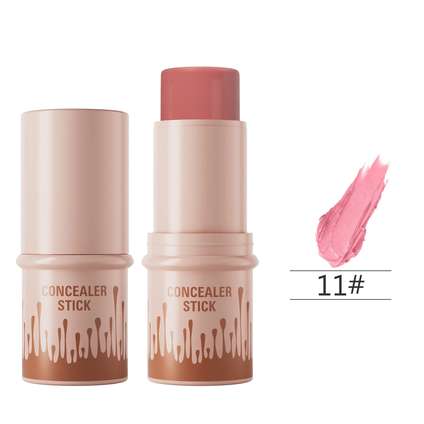 All-in-One Contour & Glow Stick – Sculpt, Brighten, Blush & Conceal with One Swipe! - Beauty & Beyond