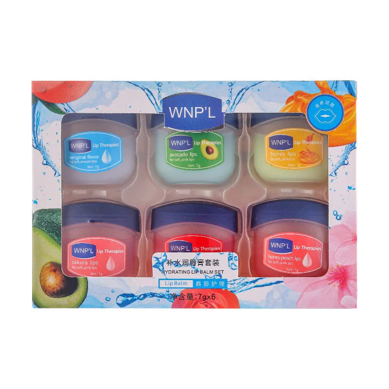 Natural Lip Balm – Moisturizing Lipstick Base & Lip Care | Anti-Cracking Jelly Formula (1–8 PCs)