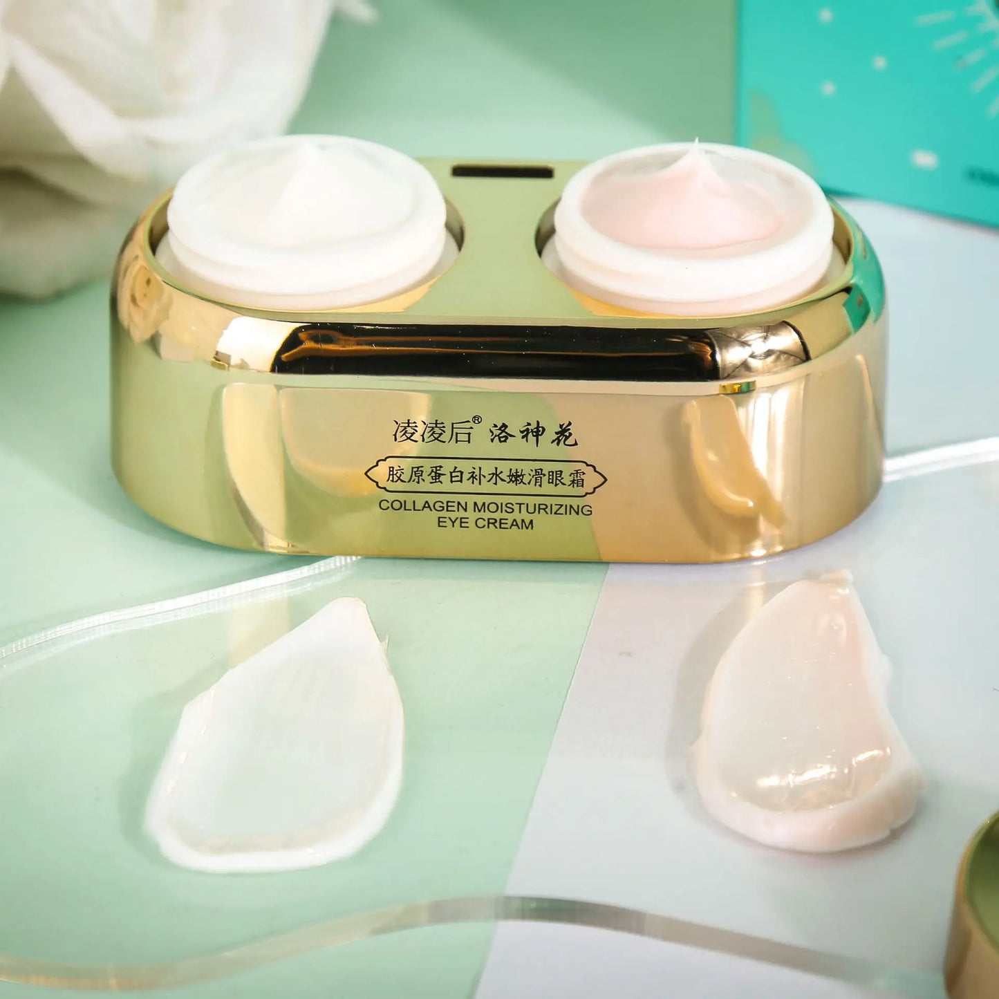 1 Set Day/Night Eye Cream – Collagen, Dark Circles & Puffiness Care - Beauty & Beyond