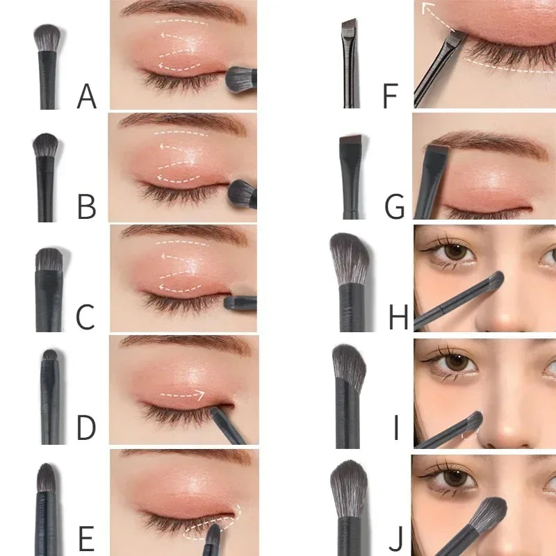 Natural Material Luxury Makeup Brush Set for Flawless Beauty - Beauty & Beyond