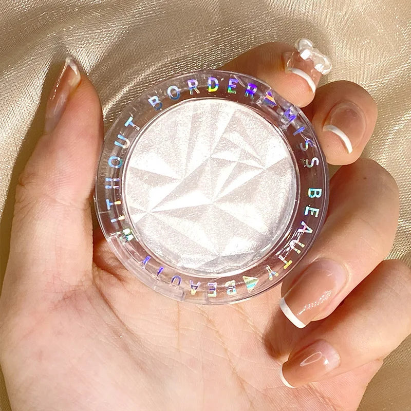 2-Color Diamond Glow Highlighter Palette – Ultra-Shimmer Contour & Illuminate for Radiant Makeup Looks - Beauty & Beyond