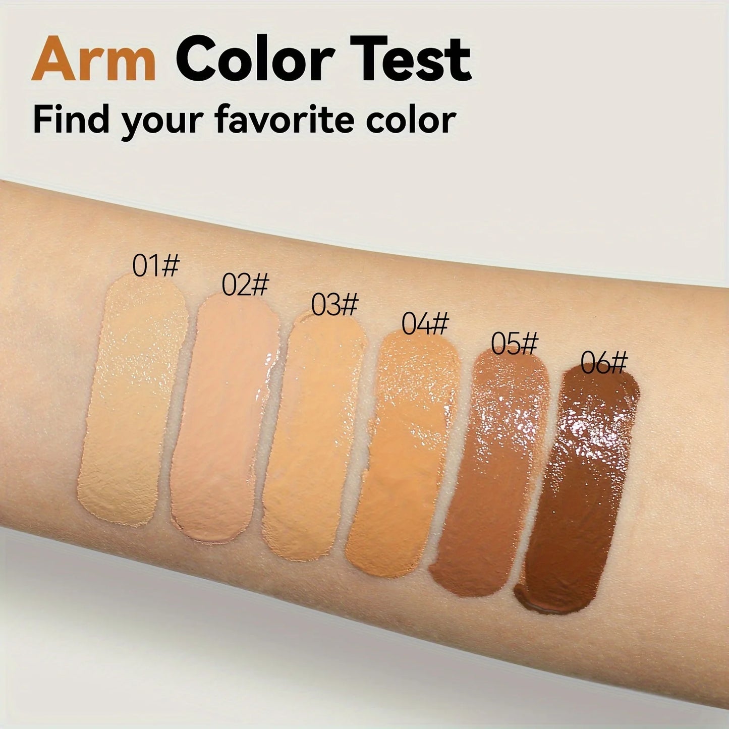 2-in-1 Foundation & Concealer – Full Coverage, Waterproof, Hydrating