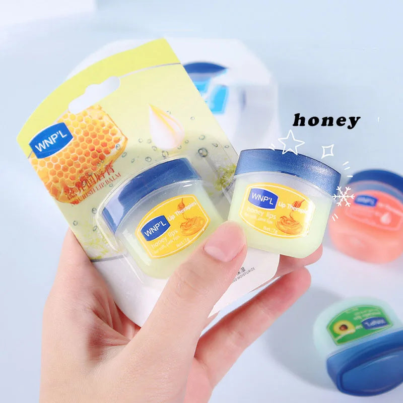 Natural Lip Balm – Moisturizing Lipstick Base & Lip Care | Anti-Cracking Jelly Formula (1–8 PCs)