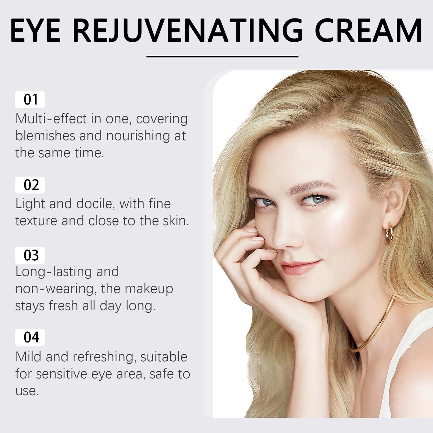 Dark Circle Concealer – Invisible Eye & Acne Cover | Brightening Lacrimal Groove Makeup Base