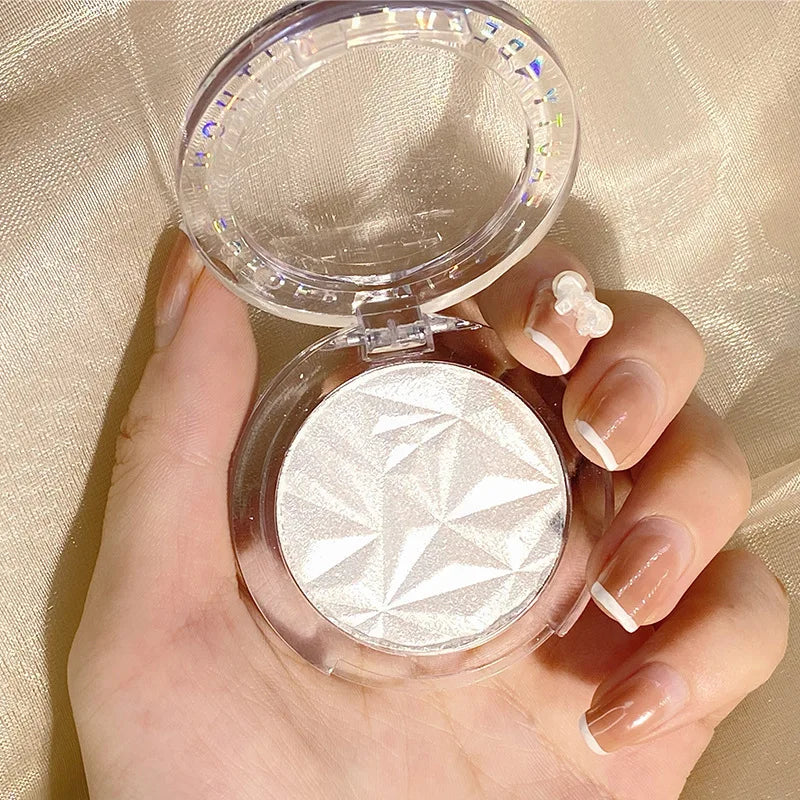 2-Color Diamond Glow Highlighter Palette – Ultra-Shimmer Contour & Illuminate for Radiant Makeup Looks - Beauty & Beyond