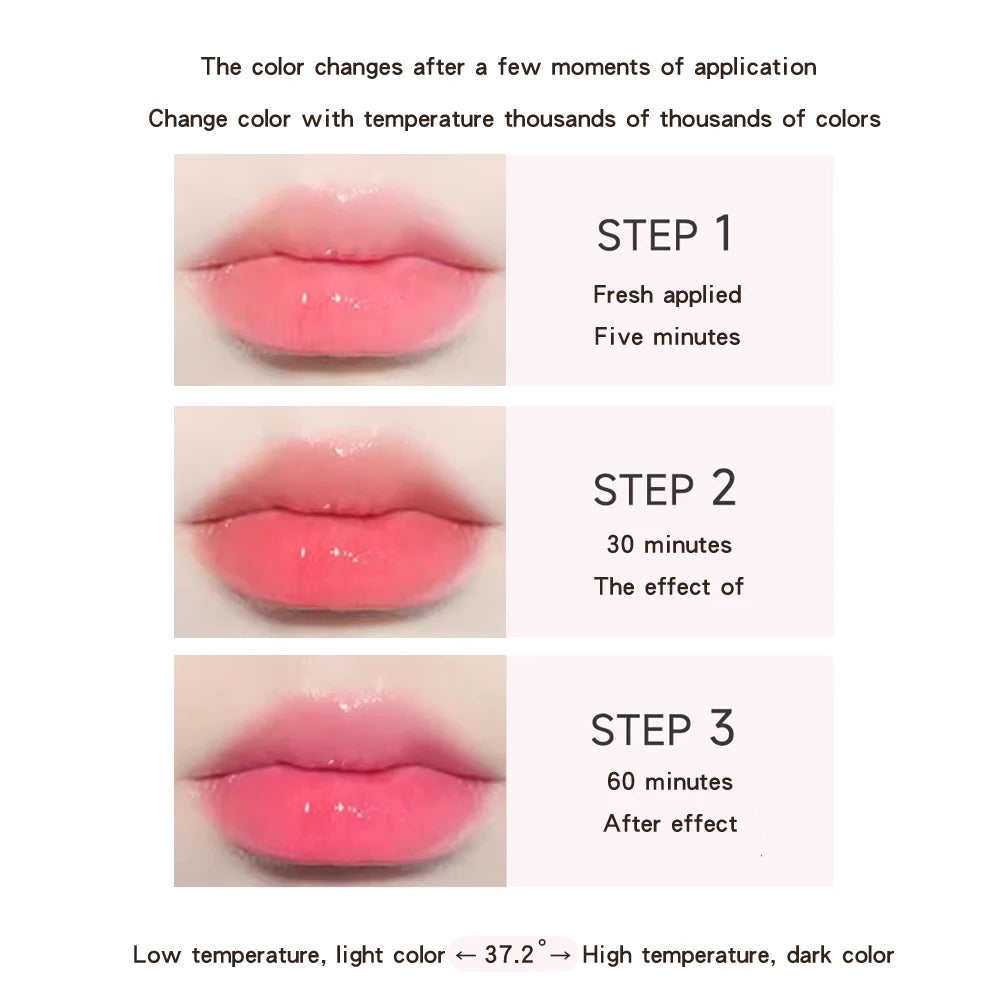 MACKANDY Color-Changing Lip Balm – Moisturizing Beeswax with Vitamin E, Natural Lip Care Stocking Stuffer - Beauty & Beyond