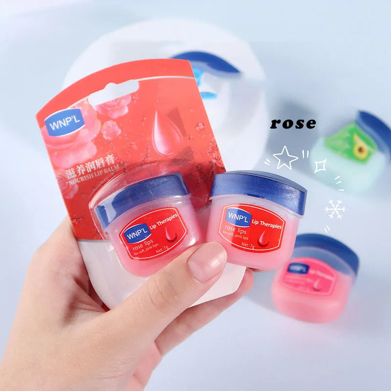 Natural Lip Balm – Moisturizing Lipstick Base & Lip Care | Anti-Cracking Jelly Formula (1–8 PCs)