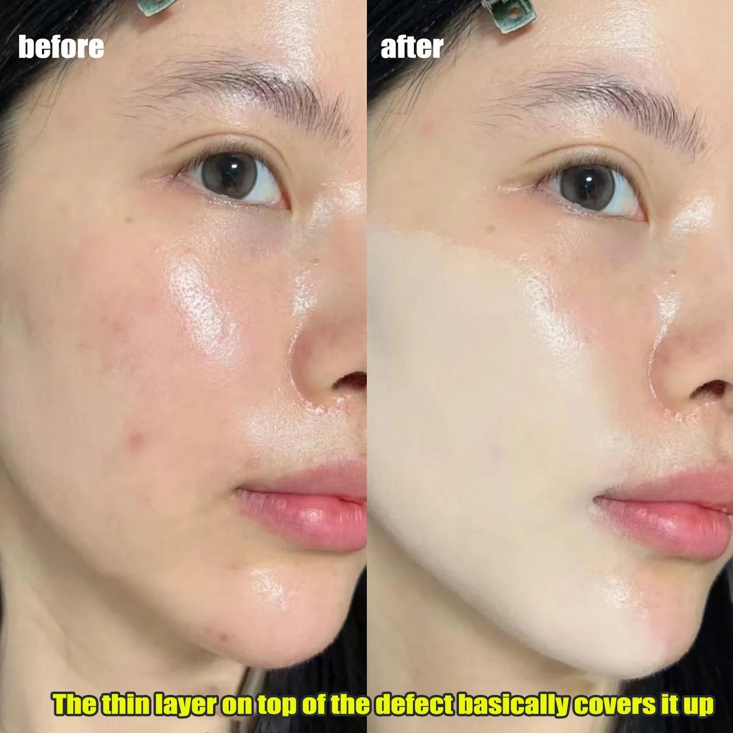 BB Cream Air Cushion Foundation – Full Coverage, Waterproof, Long-Lasting, 3 Colors