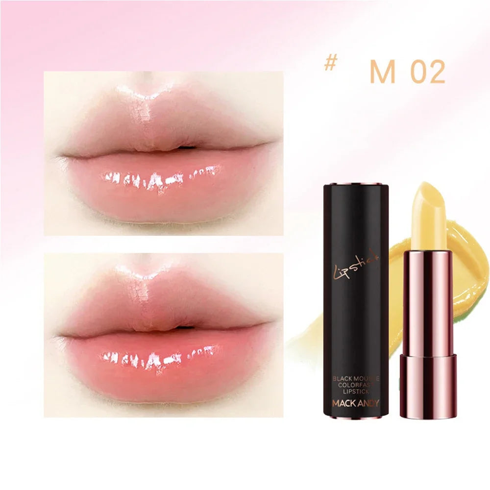 MACKANDY Color-Changing Lip Balm – Moisturizing Beeswax with Vitamin E, Natural Lip Care Stocking Stuffer - Beauty & Beyond