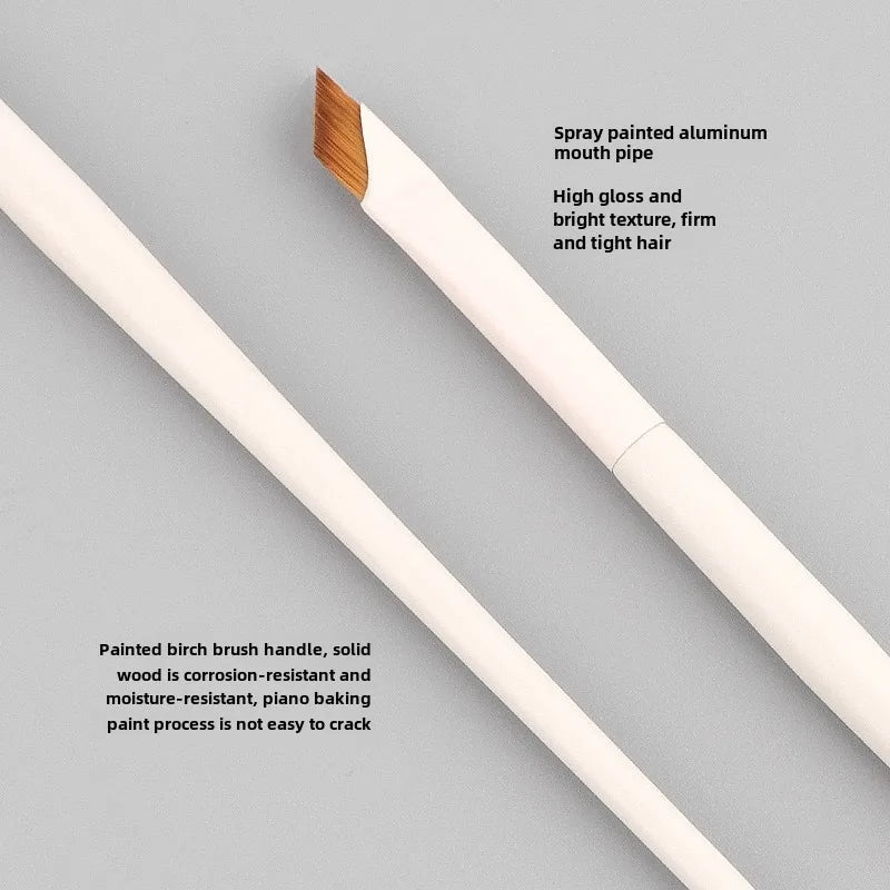1/2/3Pcs Upgrade Blade Eyeliner Brush - Ultra Thin, Fine Angle, Eyebrow, Under Eye Detail Tool - Beauty & Beyond