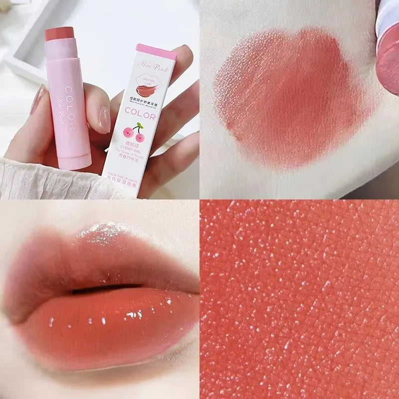 Tinted Lip Balm – Moisturizing Lipstick & Lip Line Smoother | Anti-Dry, Anti-Crack Hydrating Formula