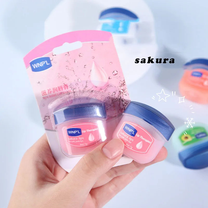 Natural Lip Balm – Moisturizing Lipstick Base & Lip Care | Anti-Cracking Jelly Formula (1–8 PCs)