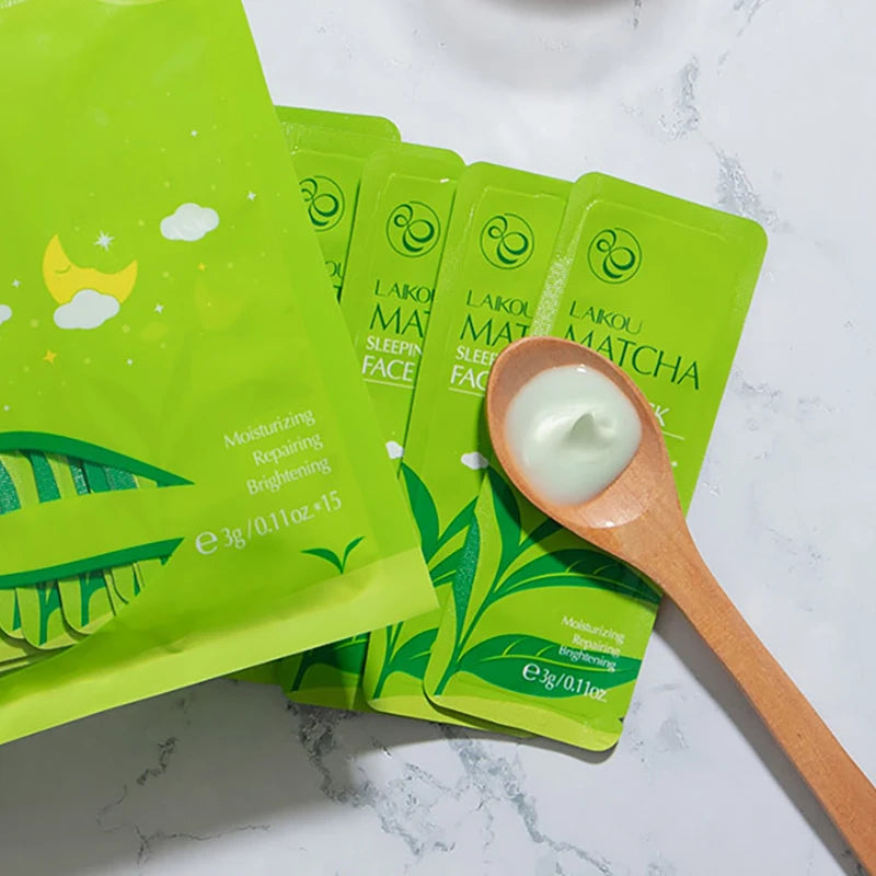 LAIKOU 5pcs Moisturizing Facial Mask - Anti-Wrinkle, Hydrating, Brightening, Anti-Aging Night Mask - Beauty & Beyond