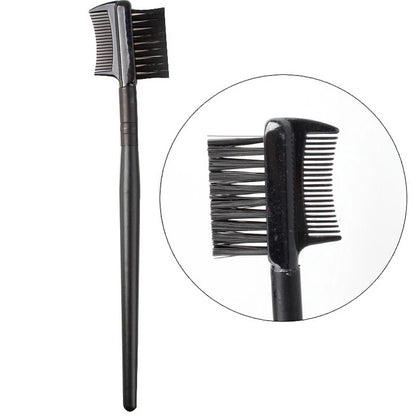 2PCS Makeup Brushes - Eyelash & Eyebrow Brush - Beauty & Beyond