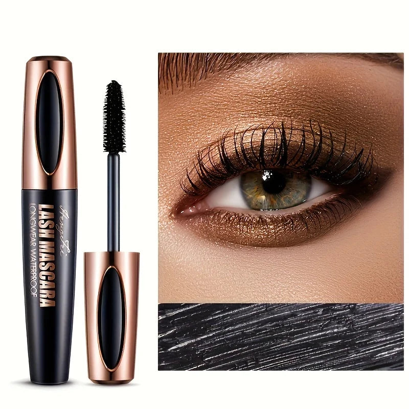 4D Lash Mascara - Black, Waterproof, Smudge-Proof, Long-Lasting, No Clumping, Full Lashes - Beauty & Beyond