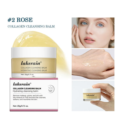 Pro-Collagen 3-in-1 Cleansing Balm – Hydrating Facial Cleanser for All Skin Types, Non-Greasy Deep Cleanse - Beauty & Beyond