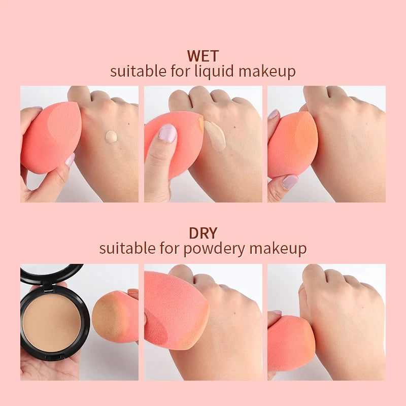 Makeup Sponge Puff - Professional Cosmetic Puff for Foundation - Beauty & Beyond