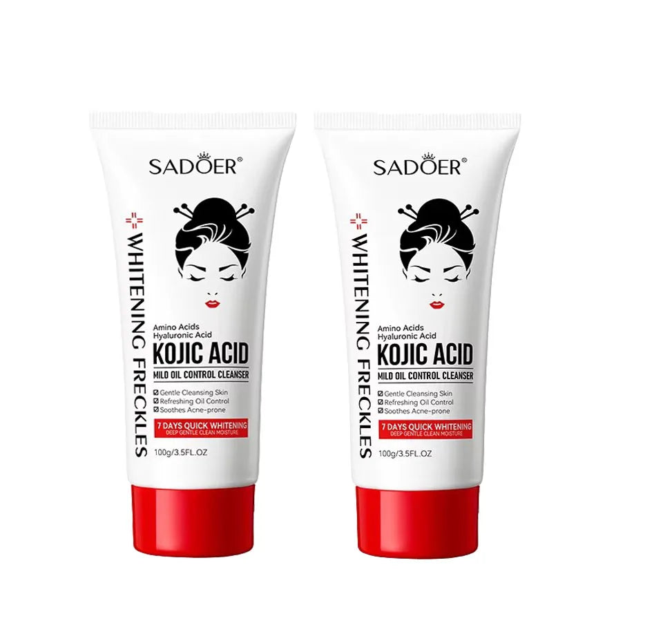 Kojic Acid Facial Wash - Oil Control, Deep Cleaning, Moisturizing, Non-Irritating Cleanser - Beauty & Beyond
