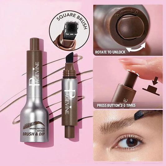 Eyebrow Pencil – Waterproof, Sweatproof, Long-Lasting, Easy to Use, Brown, Black, Earth Color, Powder & Setting - Beauty & Beyond
