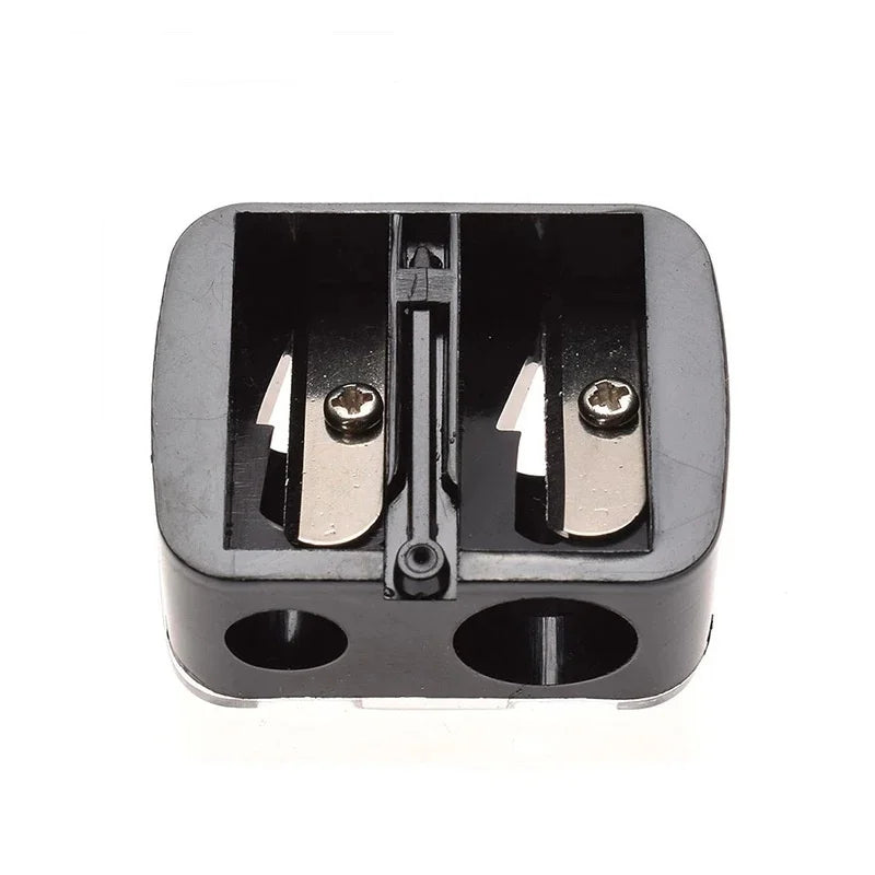 1PC Double Holes Pencil Sharpener - For Eyeliner, Makeup Pencils, Cosmetic Tool - Beauty & Beyond