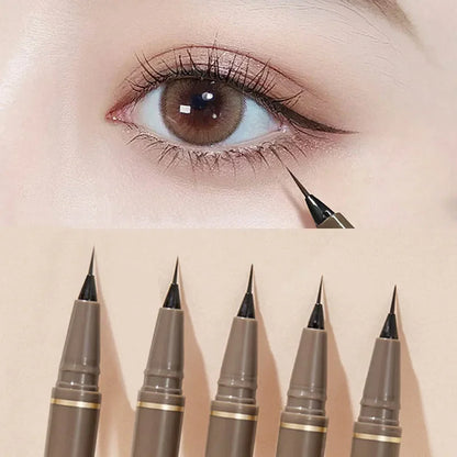 Ultra-Thin Waterproof Eyeliner Pen – Smooth, Long-Lasting Black/Brown for Lower Lash Line - Beauty & Beyond