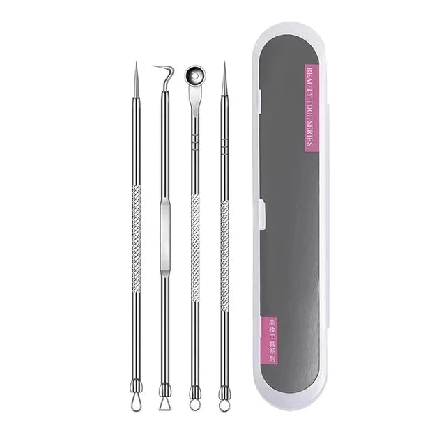 German Ultra-Fine No. 5 Blackhead & Pimple Remover - Acne Needle Tool, Beauty Tweezers - Beauty & Beyond