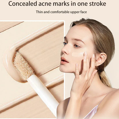 Liquid Face Concealer – Dark Circles & Acne Cover | Natural Makeup Base & Foundation Cream