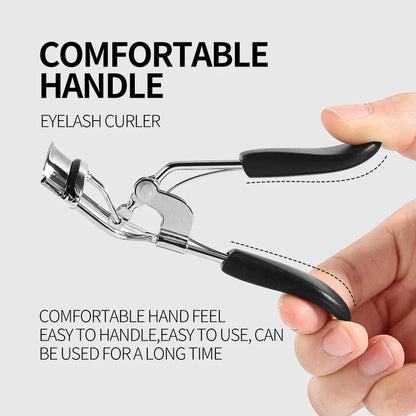 1PC Makeup Eyelash Curler - Beauty Tool, Cute Handle, Random Color - Beauty & Beyond